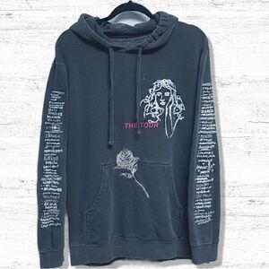 Shawn Mendes The Tour 2019 Men’s Gray Long Sleeve Hoodie Size Medium